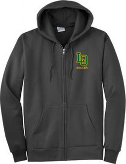 Ultimate Full-Zip Hooded Sweatshirt, Charcoal